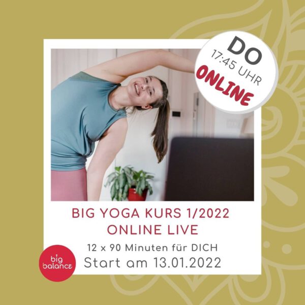Big Balance Yoga online Kurs DO