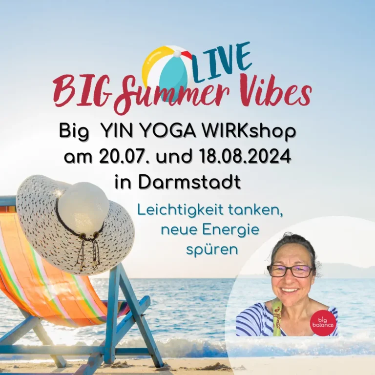 Big Summer Vibes - Big Yin Yoga Wirkshop in Darmstadt