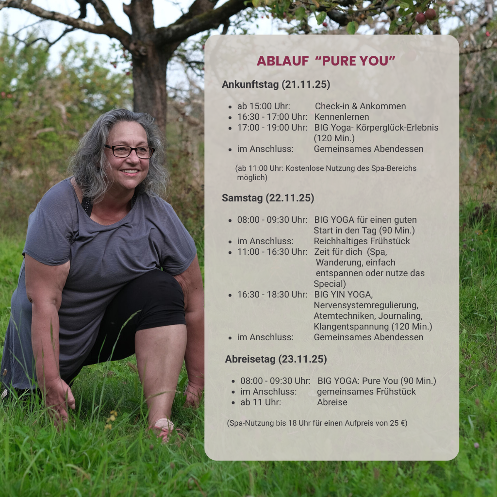 Pure You Retreat Programm