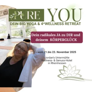 PURE YOU Big Yoga Retreat Anmeldung